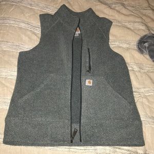 Gray Carhartt Vest for Sale ❤️